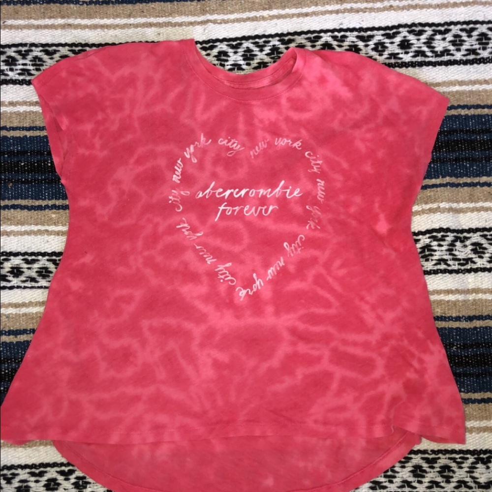 Abercrombie cute Tie-dye Top